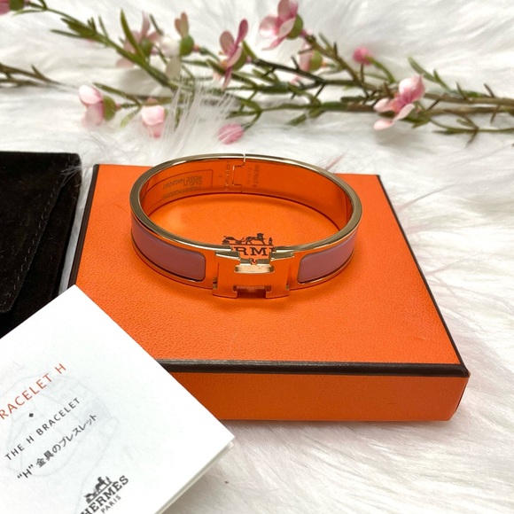 SOLD - HERMÈS Clic H Bracelet Size PM - Picture 6 of 14